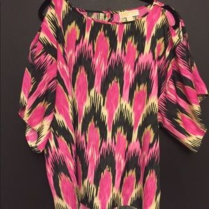 Micheal Kors cold shoulder top